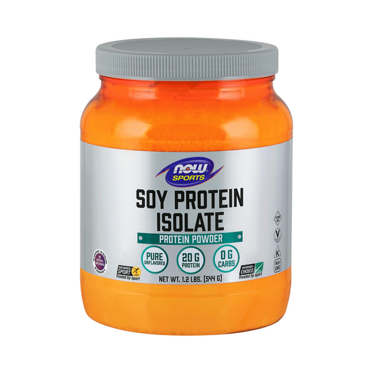 NOW Soy Isolate Unflavoured 544g