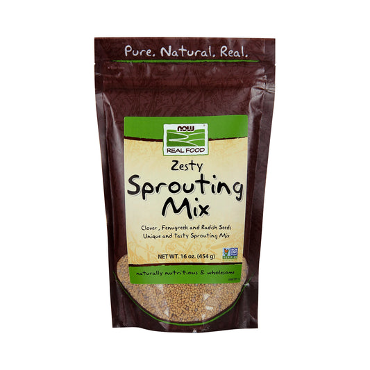 NOW Sproutable Zesty Seed Mix 454g