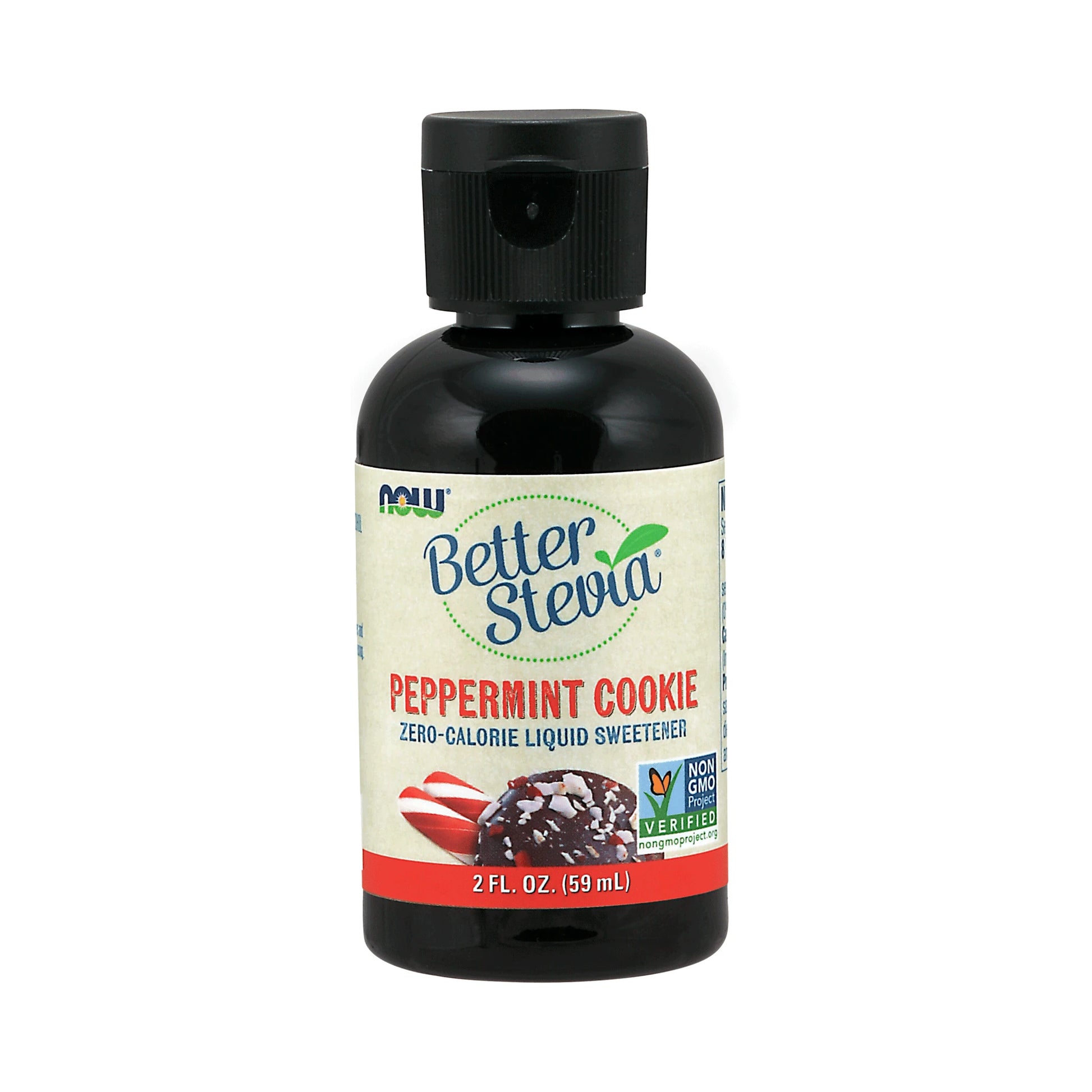 NOW Stevia Liquid Extract (Chocolate Peppermint Cookie) 60mL