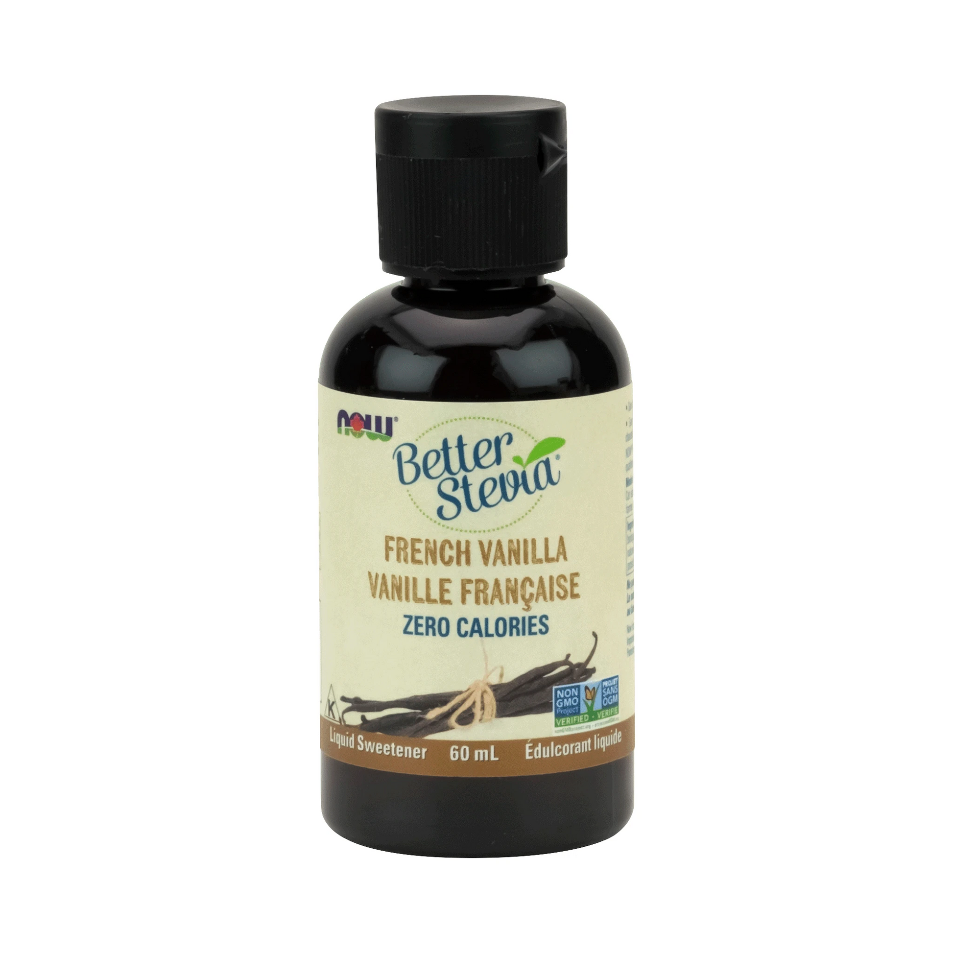 NOW Stevia Liquid Extract (French Vanilla) 60mL