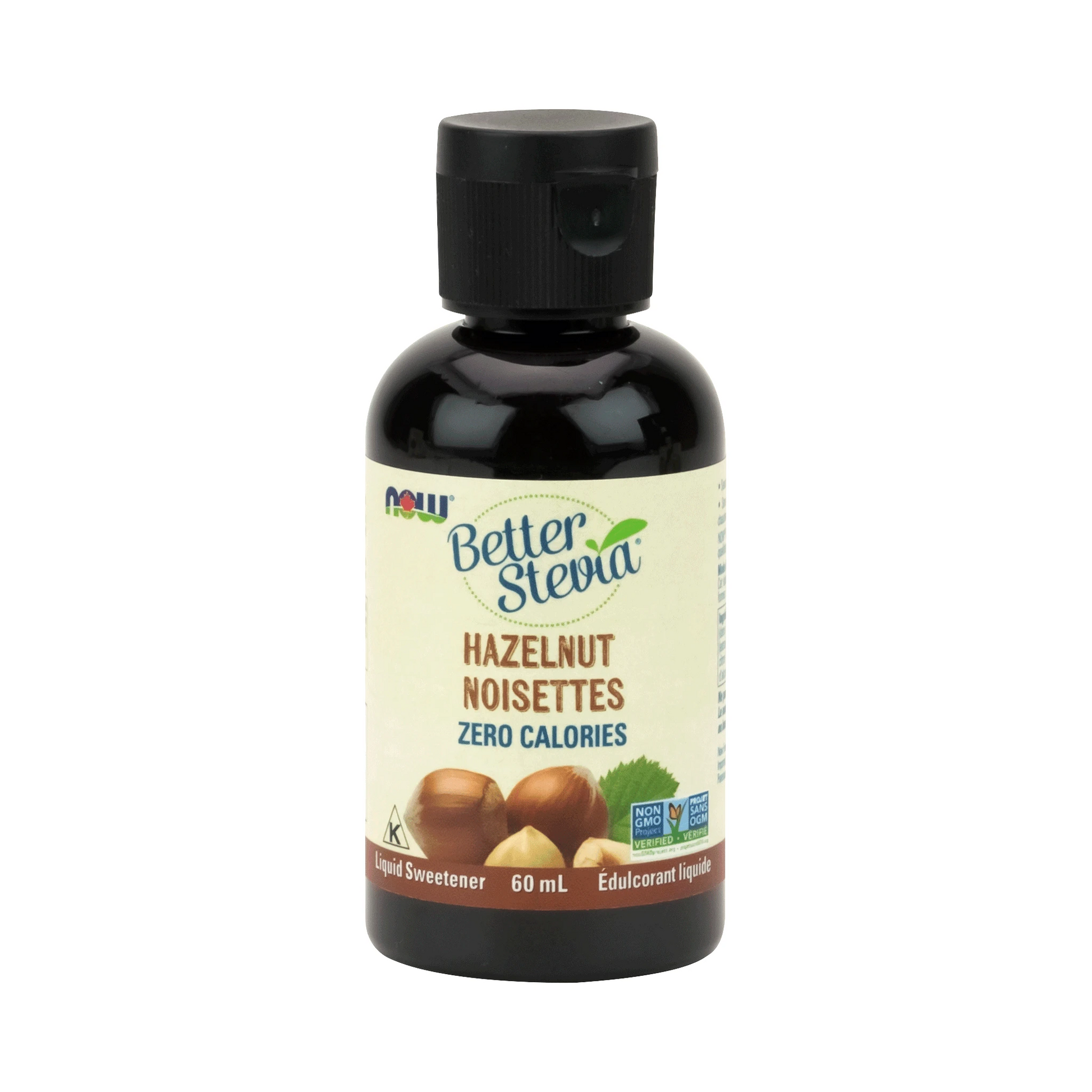NOW Stevia Liquid Extract (Hazelnut) 60mL
