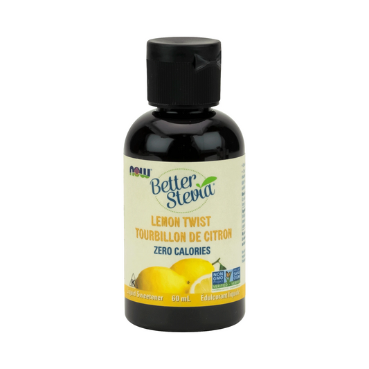 NOW Stevia Liquid Extract (Lemon Twist) 60mL
