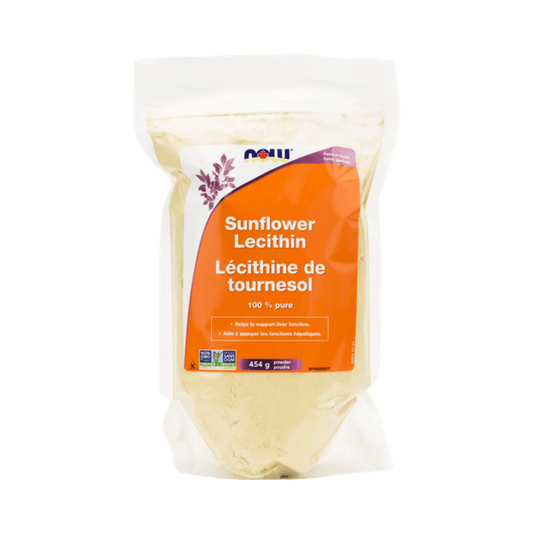 NOW Sunflower Lecithin Powder Non-GMO 454g