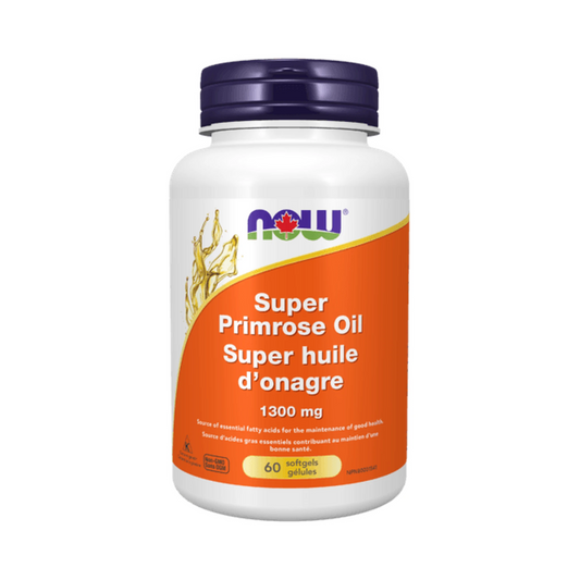 NOW Super Primrose Oil 1300mg 60 Softgels