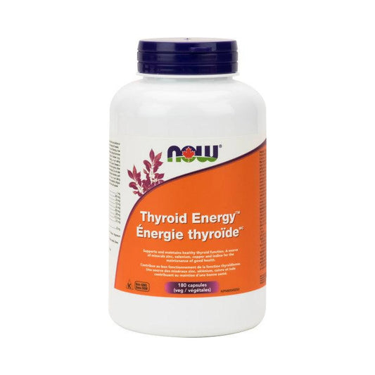 NOW Thyroid Energy Formula 180 Veg Capsules