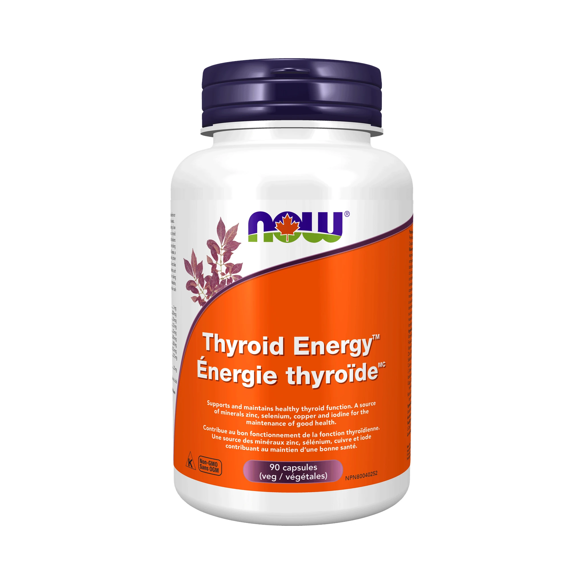 NOW Thyroid Energy Formula 90 Veg Capsules – Wellness Supplement
