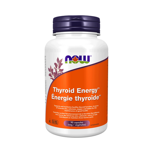 NOW Thyroid Energy Formula 90 Veg Capsules