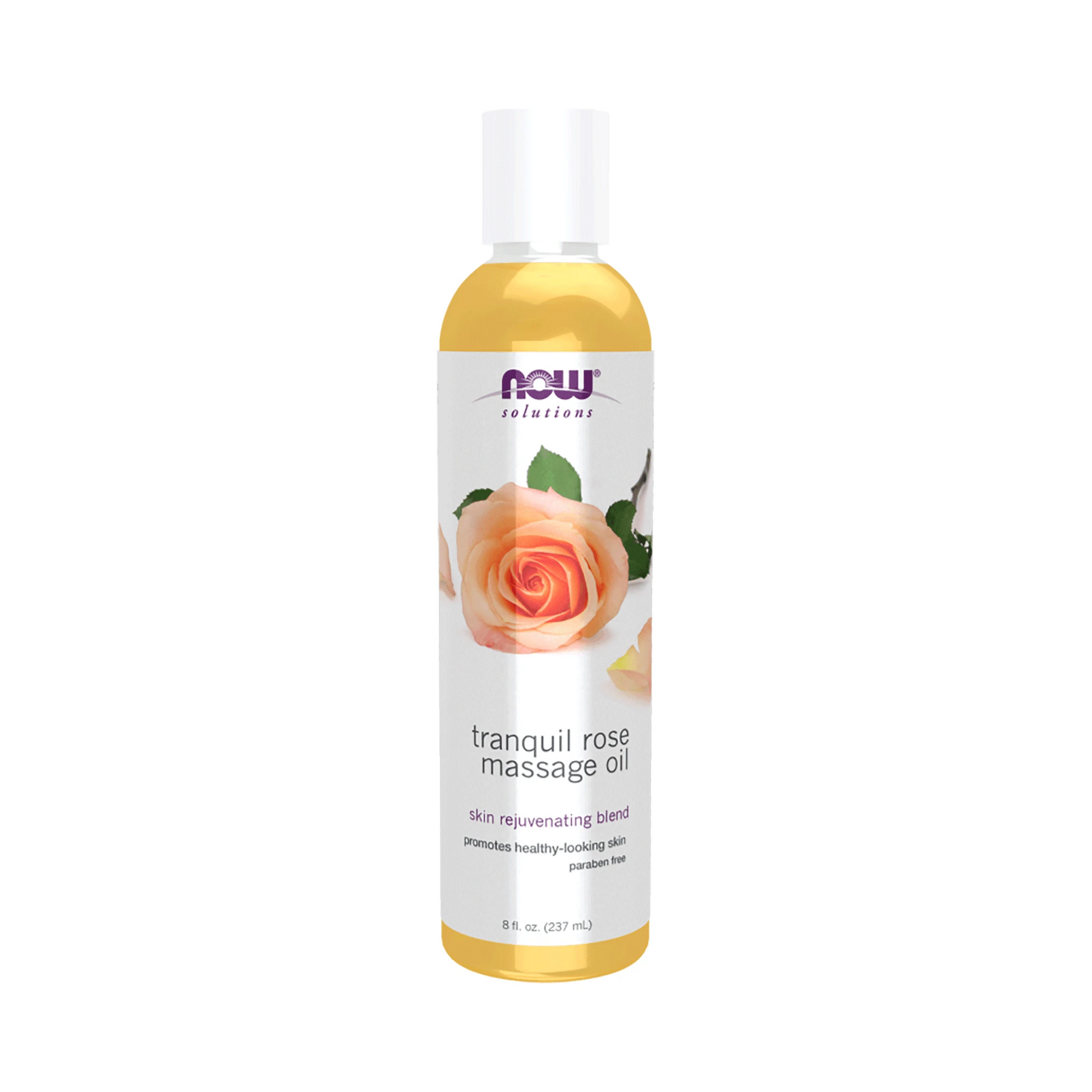 NOW Tranquil Rose Massage Oil 237mL
