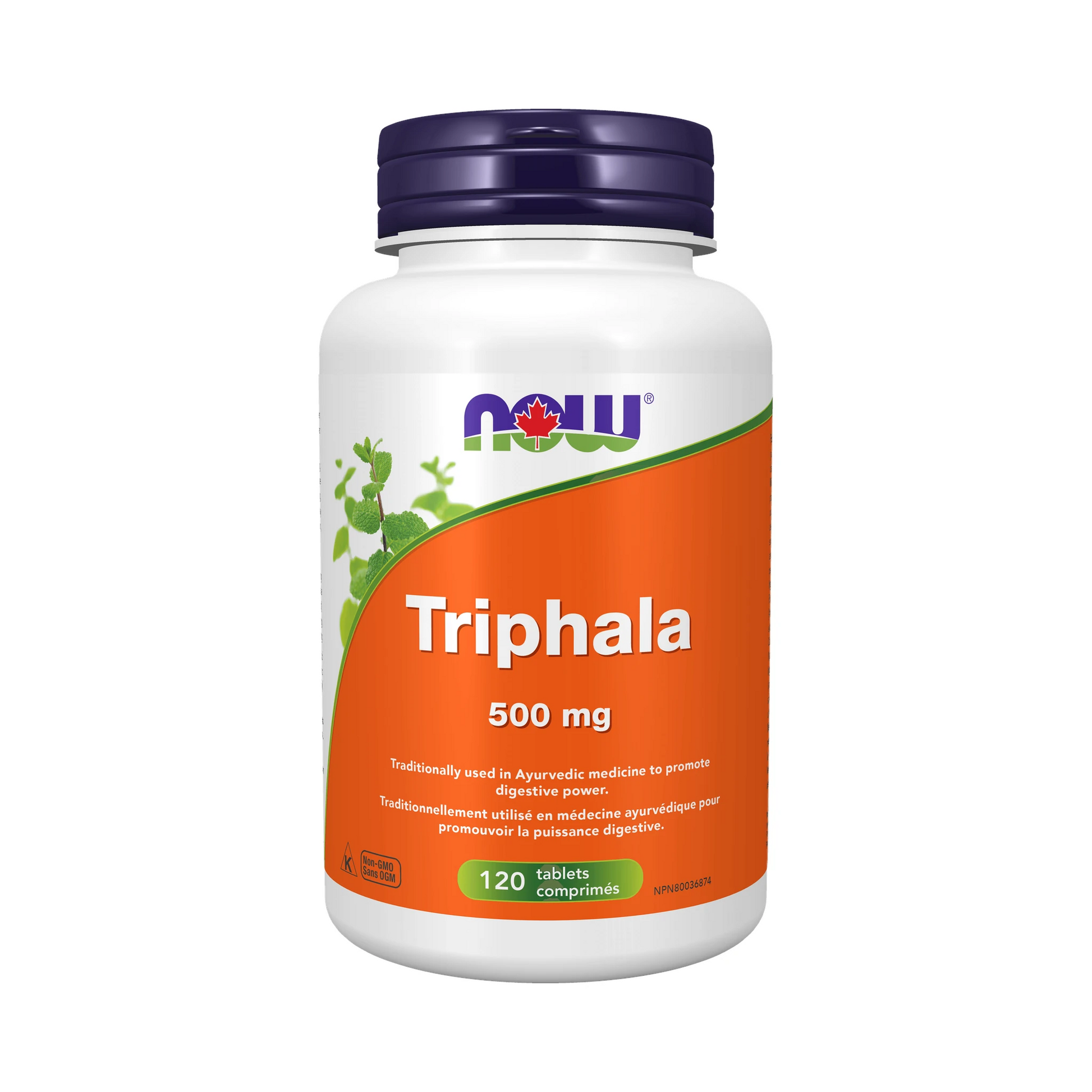 NOW Triphala 500mg 120 Tablets
