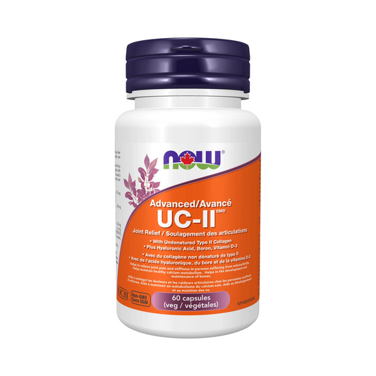 NOW UC-II Advanced Joint Relief 60 Veg Capsules
