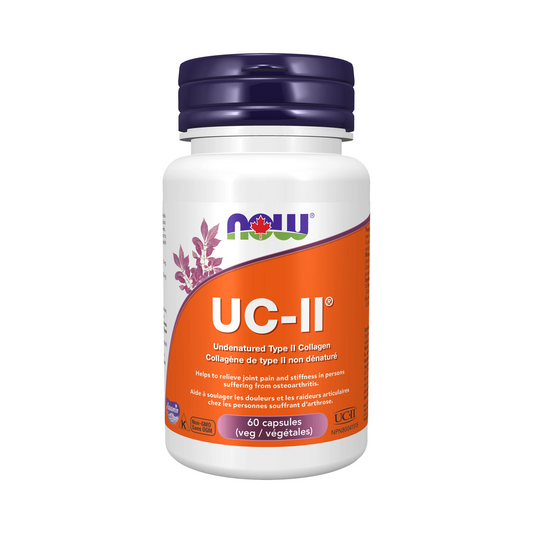 NOW UC-II Undenatured Collagen 40mg 60 Veg Capsules