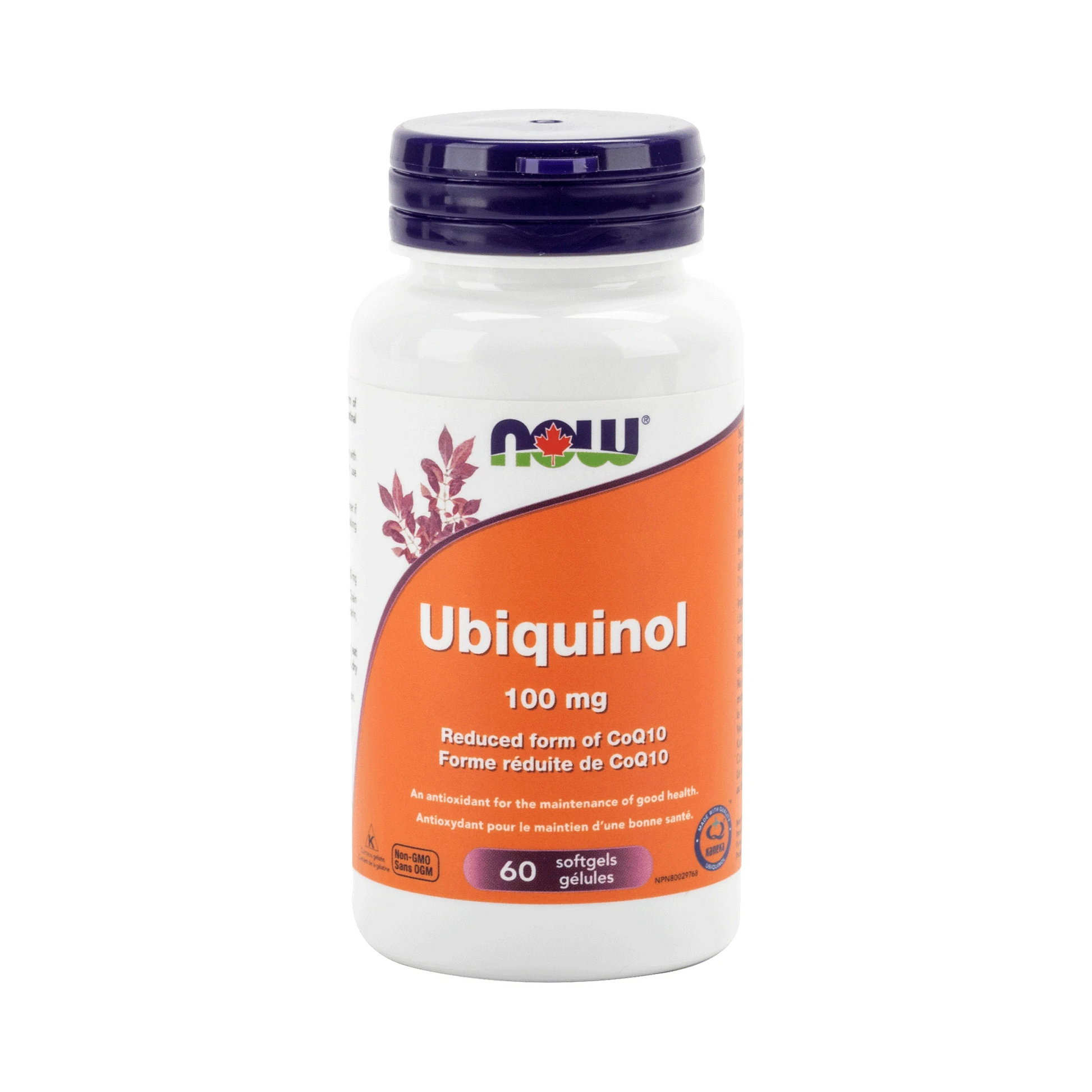 NOW Ubiquinol 100mg 60 Softgels