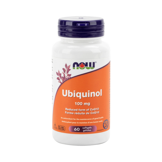 NOW Ubiquinol 100mg 60 Softgels