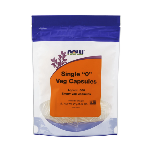 NOW Veg Capsules 0 Non-Gelatin 300s