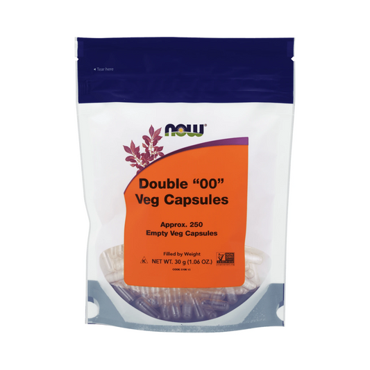 NOW Veg Capsules 00 Non-Gelatin 250s