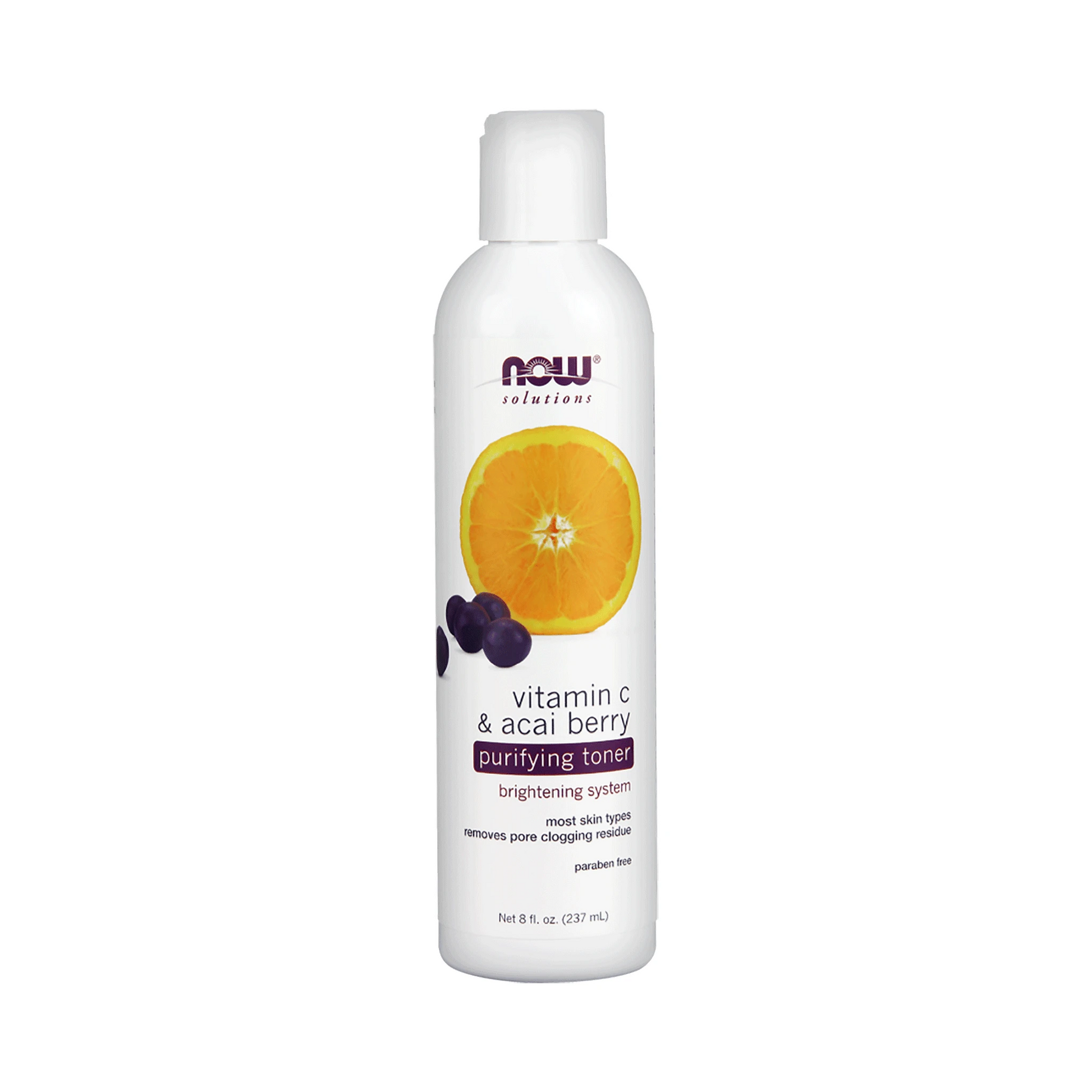 NOW Vitamin C & Acai Purifying Toner 237mL