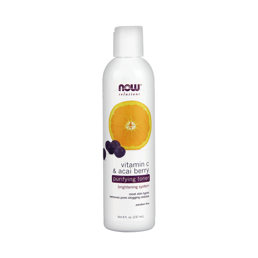 NOW Vitamin C & Acai Purifying Toner 237mL