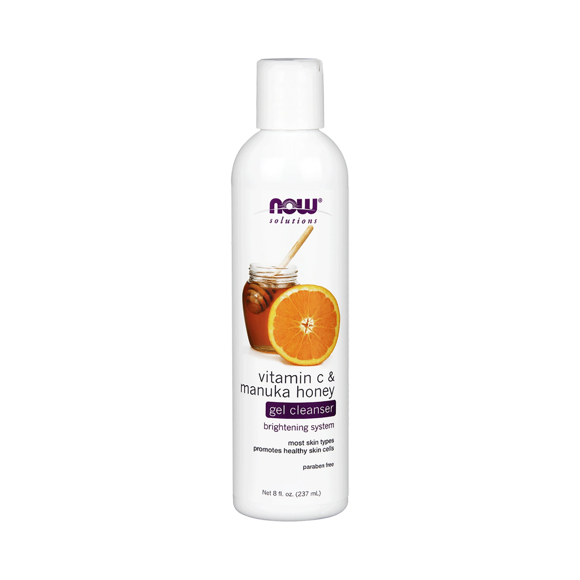 NOW Vitamin C & Manuka Honey Cleanser 237mL
