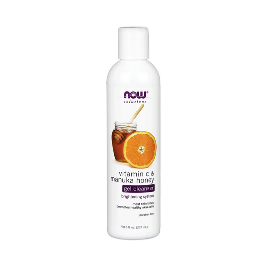 NOW Vitamin C & Manuka Honey Cleanser 237mL