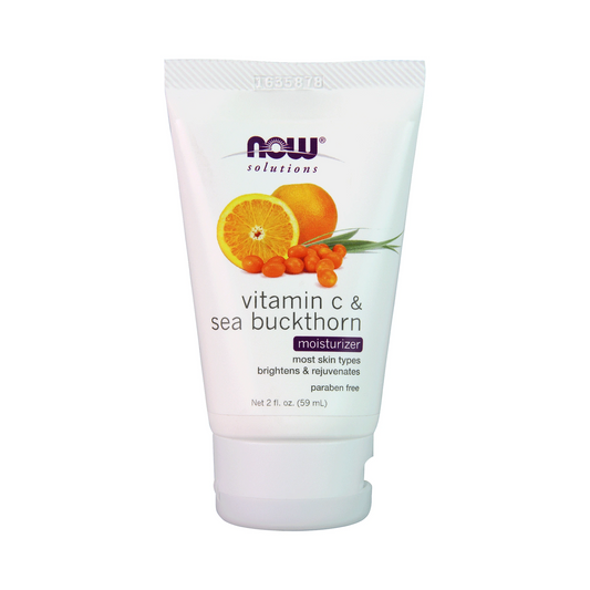 NOW Vitamin C & Sea Buckthorn Moisturizer 59mL
