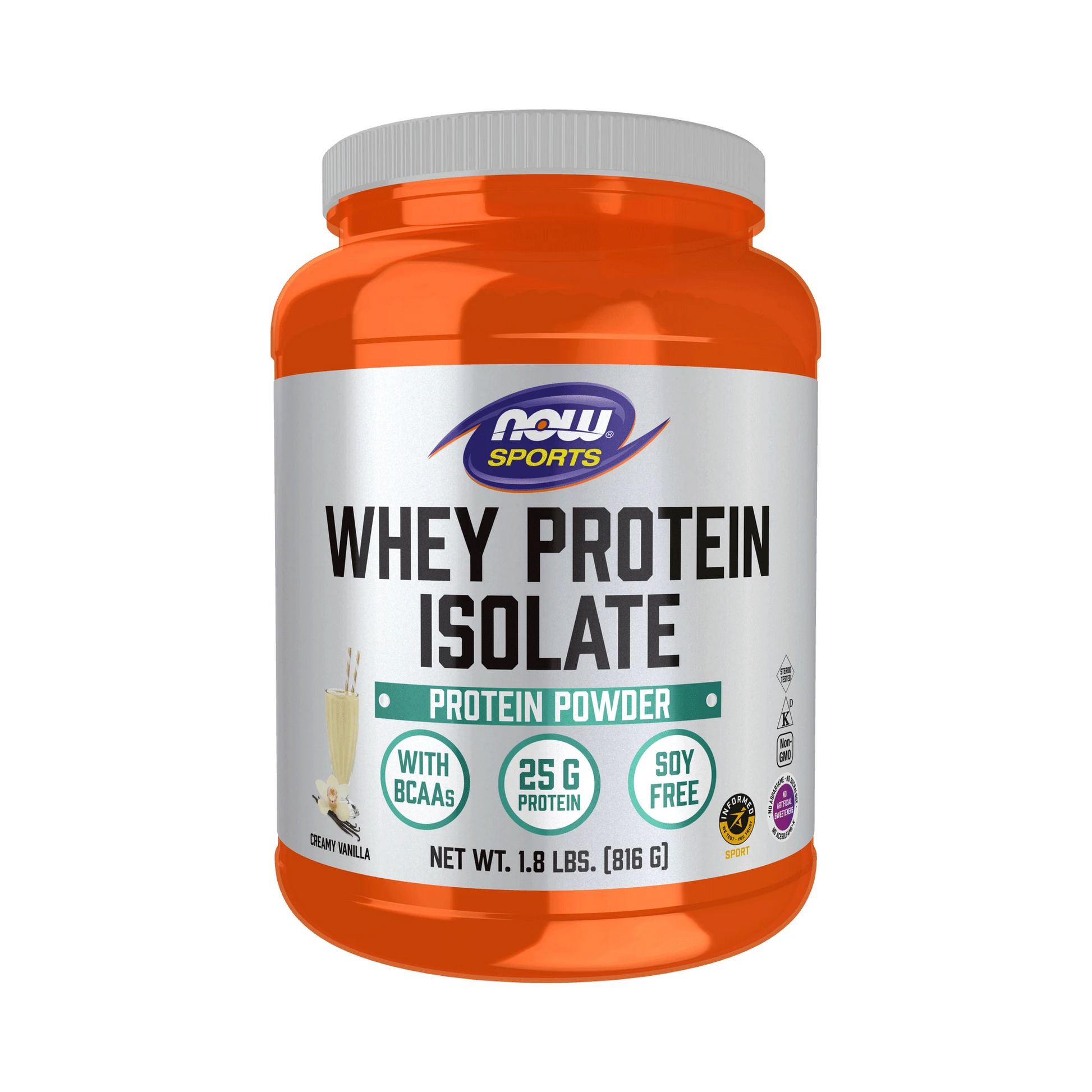 NOW Whey Isolate Vanilla 816g