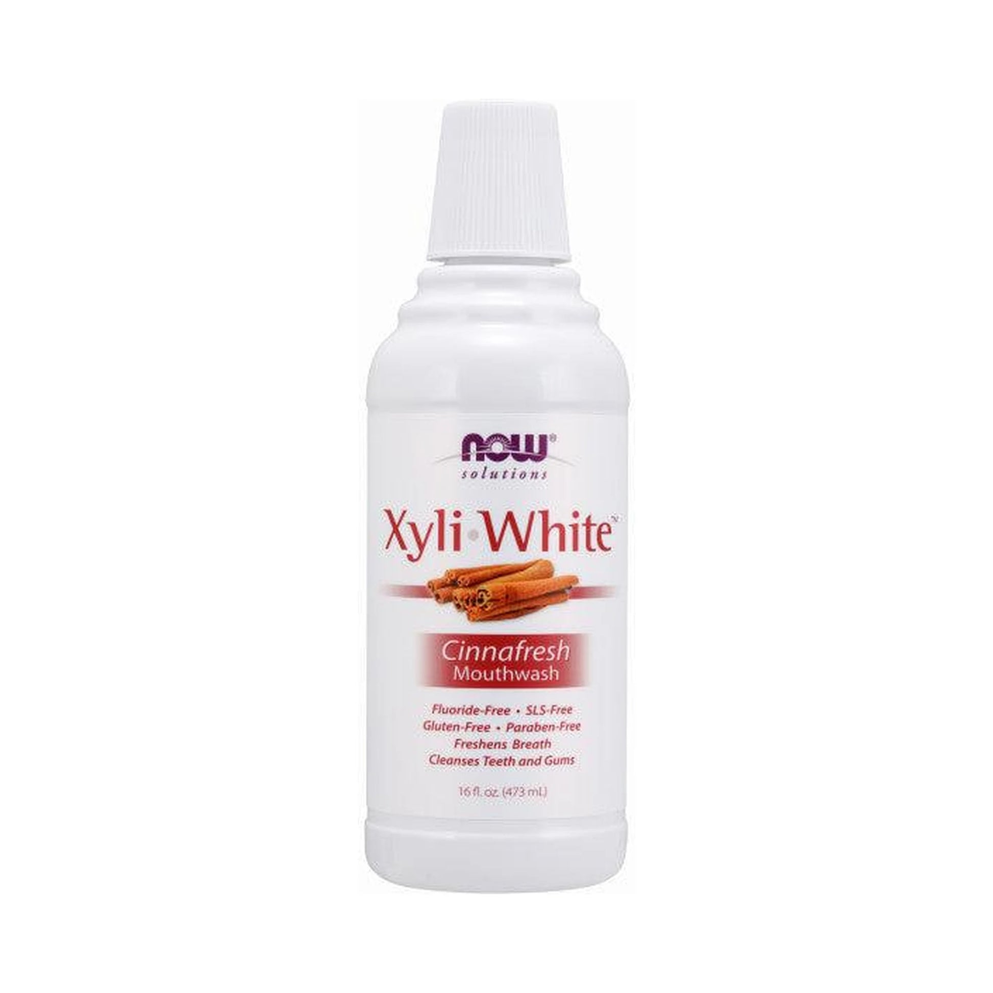 NOW Xyliwhite Cinnamon Mouthwash 473mL