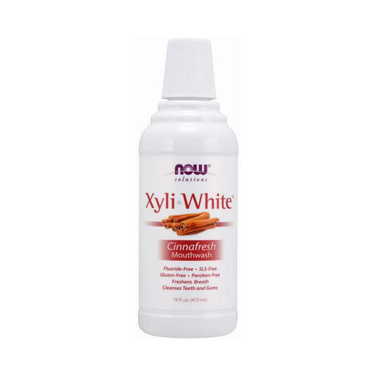 NOW Xyliwhite Cinnamon Mouthwash 473mL
