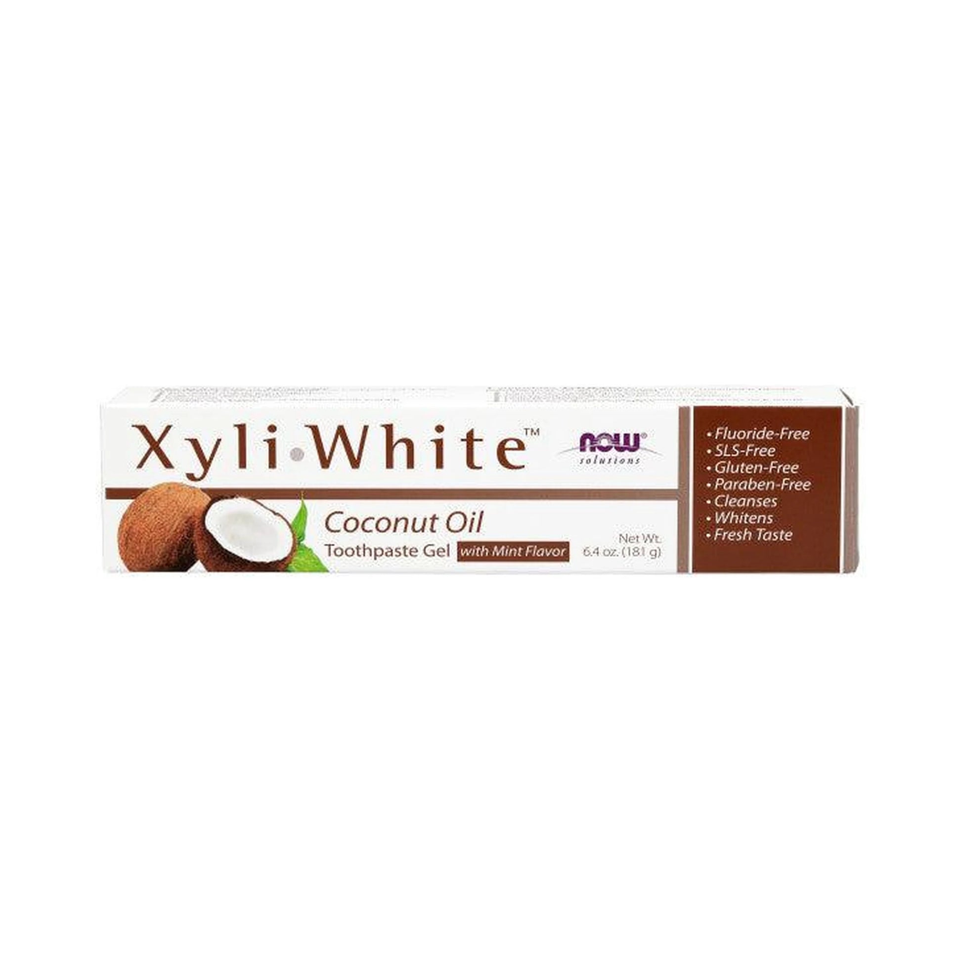 NOW Xyliwhite Coconut Oil Toothpaste Gel 181g