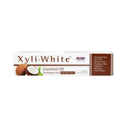 NOW Xyliwhite Coconut Oil Toothpaste Gel 181g