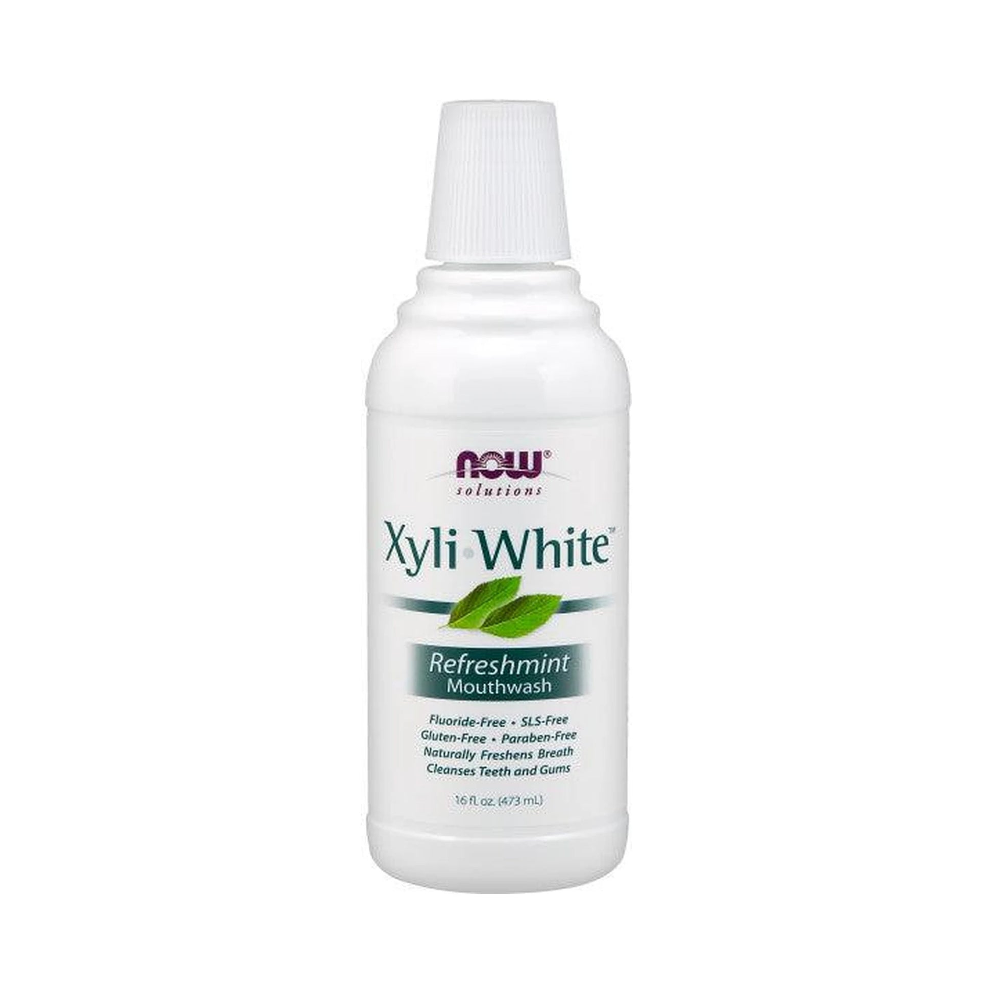 NOW Xyliwhite Mint Mouthwash 473mL