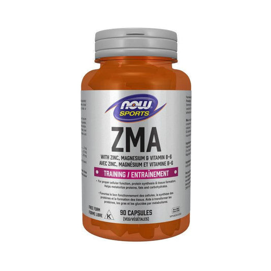 NOW ZMA with Zinc, Mg, B-6 90 Capsules