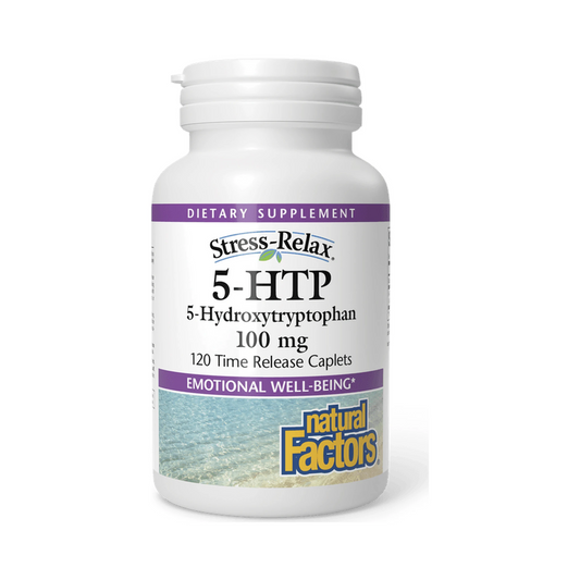 Natural Factors 5-HTP 100mg 120 Caplets