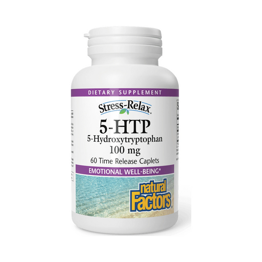 Natural Factors 5-HTP 100mg 60 Caplets