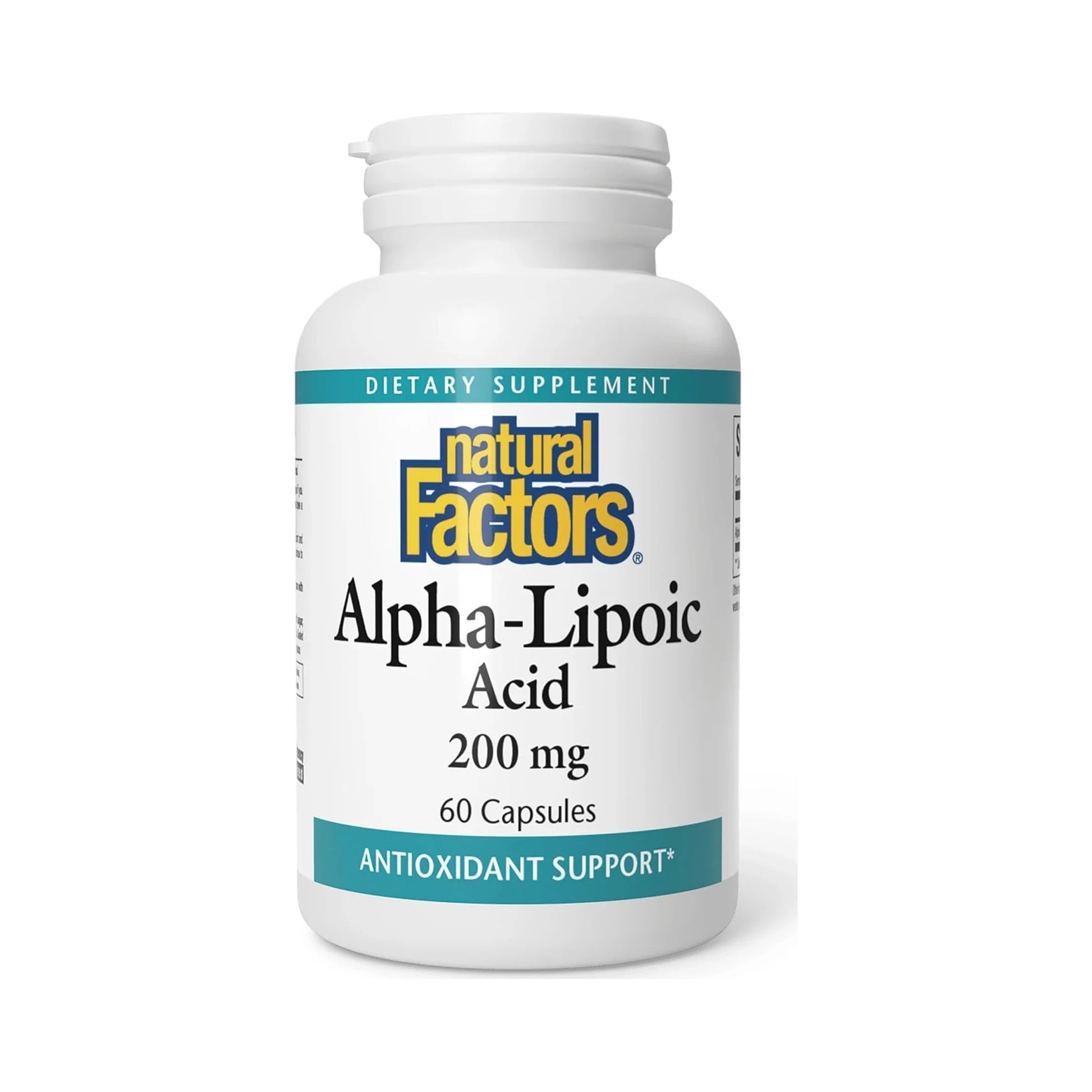 Natural Factors Alpha-Lipoic Acid 200mg 60 Capsules