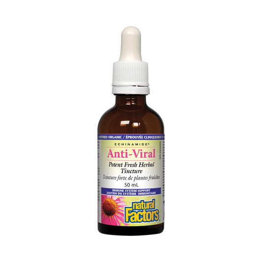 Natural Factors Anti-Viral Potent Fresh Herbal Tincture Echinamide 50mL