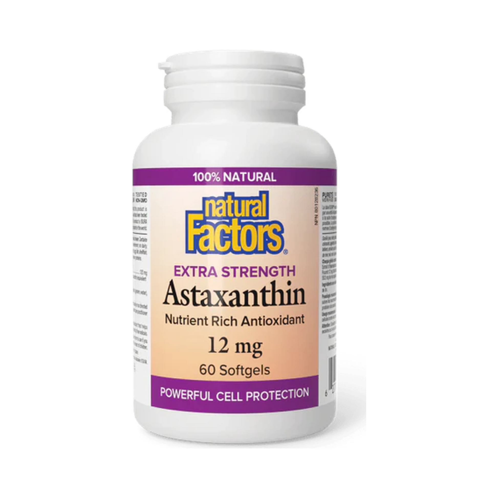 Natural Factors Astaxanthin 6mg 60 Softgels