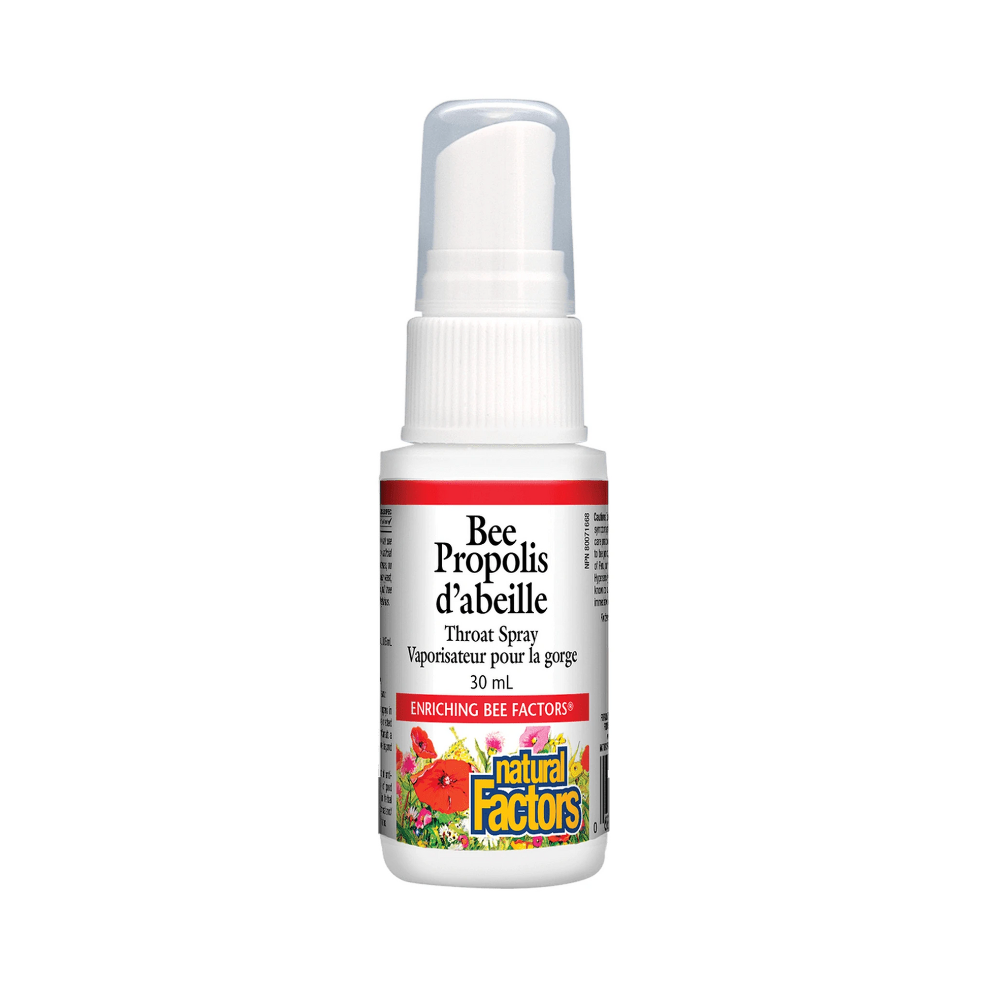 Natural Factors Bee Propolis Throat Spray 30mL