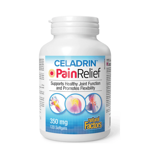 Natural Factors Celadrin Pain Relief 120 Softgels