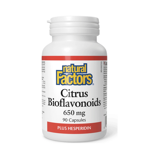 Natural Factors Citrus Bioflavonoids Plus Hesperidin 650mg 90 Capsules