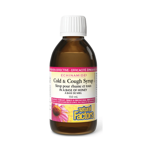 Natural Factors Cold & Cough Syrup Echinamide 150mL