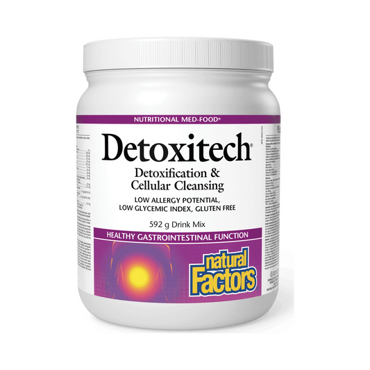 Natural Factors Detoxitech Detoxification & Cellular Cleansing 592g