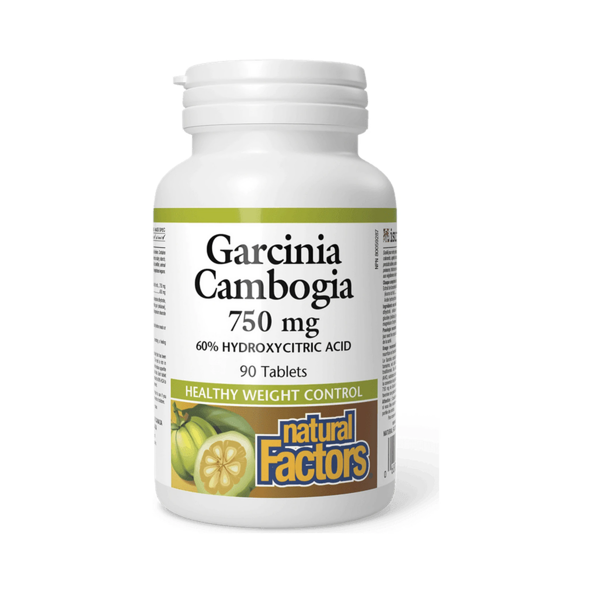 Natural Factors Garcinia Cambogia 750mg 90 Tablets