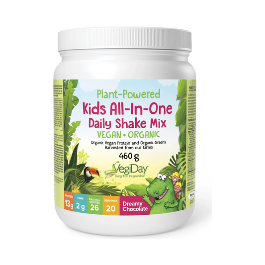 Natural Factors Kids All-In-One Daily Shake Mix Dreamy Chocolate 460g