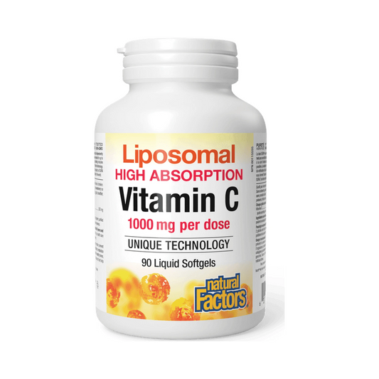 Natural Factors Liposomal Vitamin C 90 Softgels