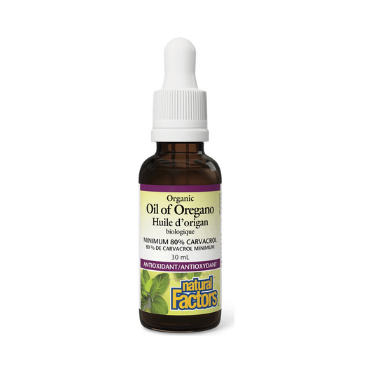 Natural Factors Organic Oil of Oregano 30mL