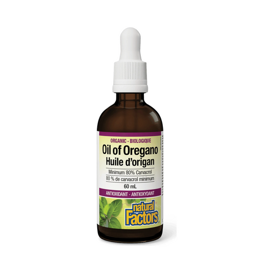 Natural Factors Organic Oil of Oregano 60mL