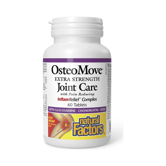 Natural Factors OsteoMove Joint Care Extra Strength 60 Tablets