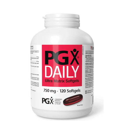 Natural Factors PGX Daily Ultra Matrix 750mg 120 Softgels