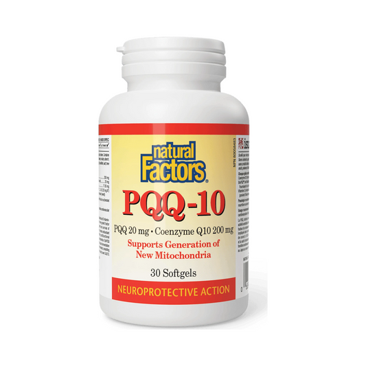 Natural Factors PQQ-10 30 Softgels