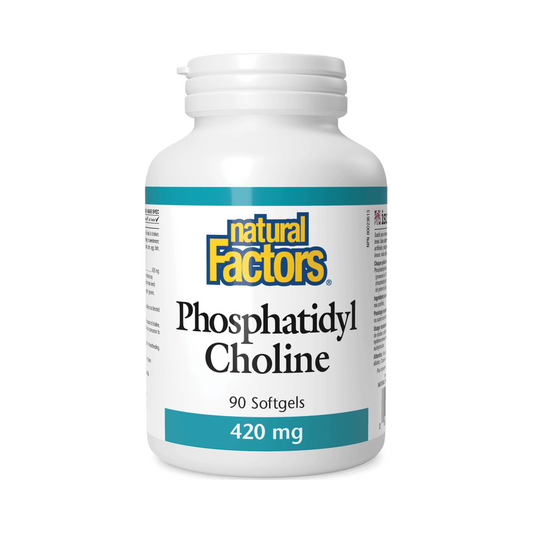 Natural Factors Phosphatidyl Choline 420mg 90 Softgels